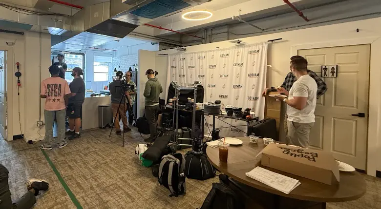 The production team at Gotham Production Studios