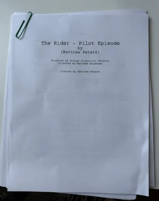 The original Rider pilot script